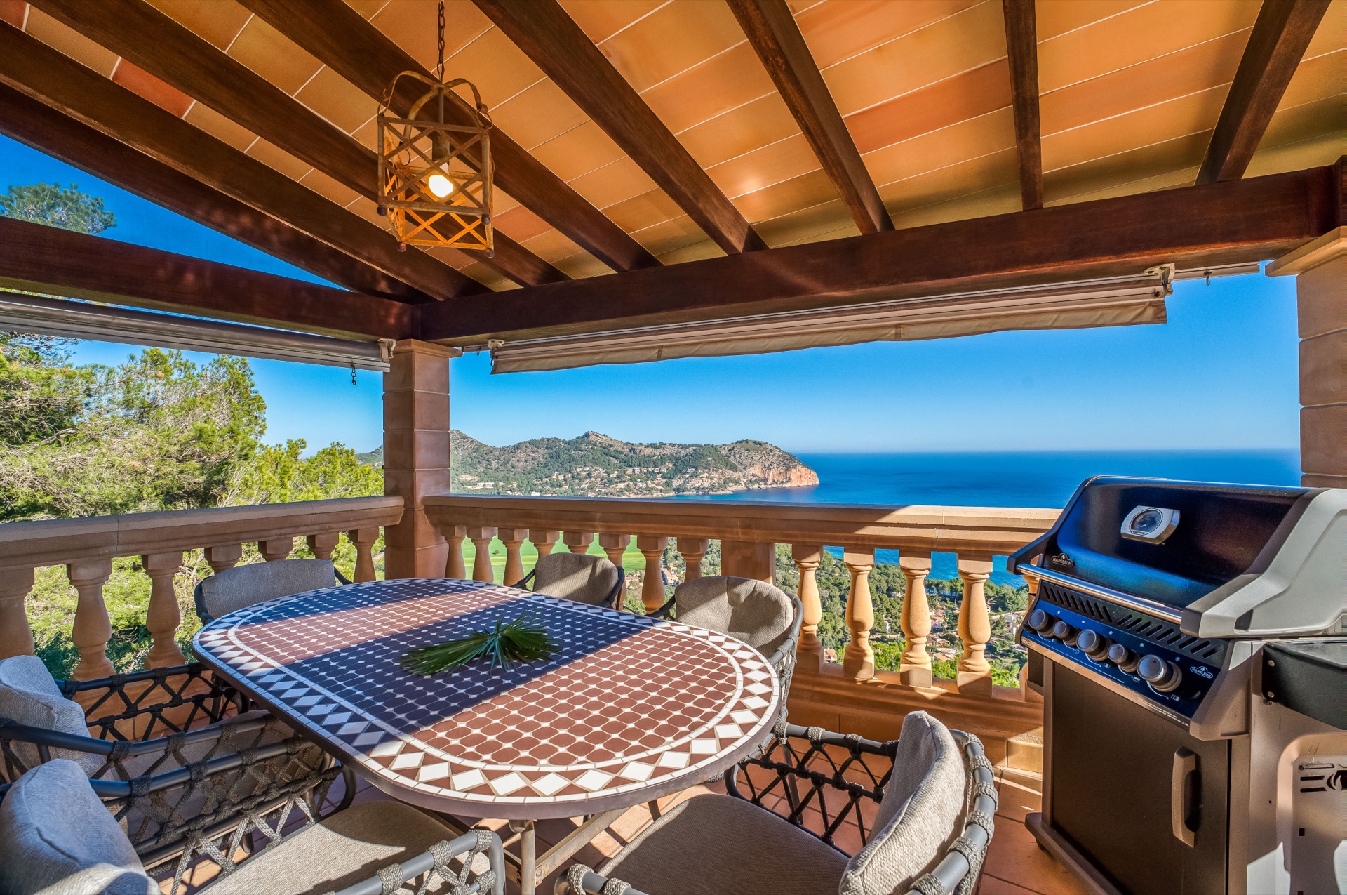 Drei Terrassenebenen